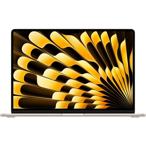 Apple 2025 MacBook Air 15-inch Laptop with M4 chip: Built for Apple Intelligence, 15.3-inch Liquid Retina Display, 24GB Unified Memory, 512GB SSD Storage, 12MP Center Stage Camera, Touch ID; Starlight